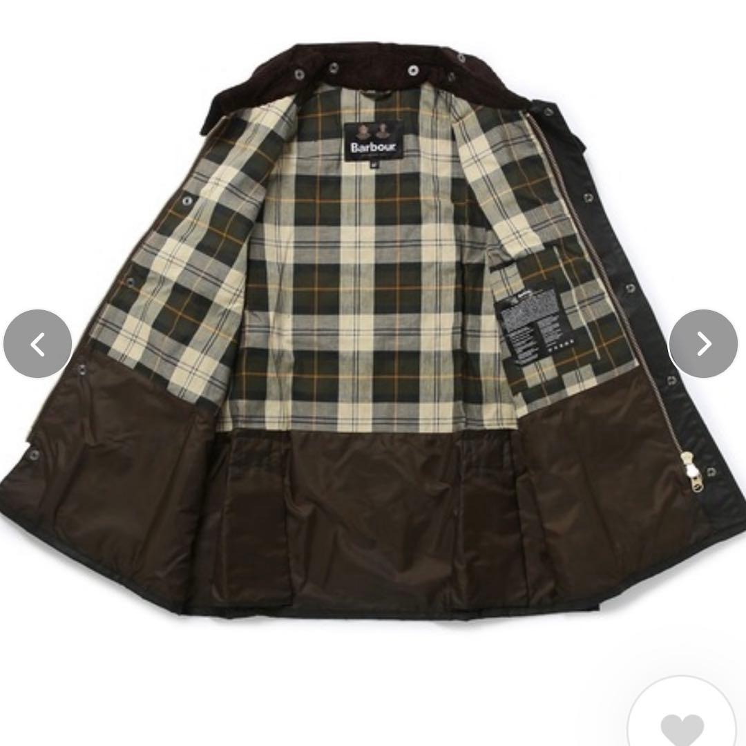 バブアー オーバーサイズ ワックス ビデイル セージ