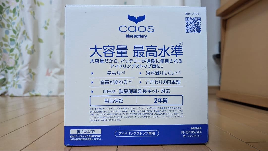 Panasonic カオス N-Q105/A4 L端子