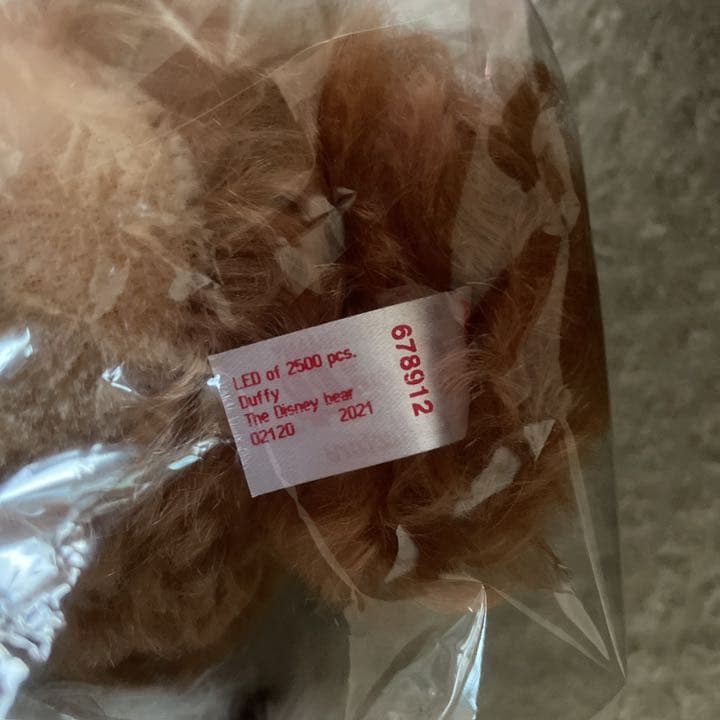 ダッフィー　20周年　シュタイフ社製　ダッフィー　ぬいぐるみ　完売品　限定品