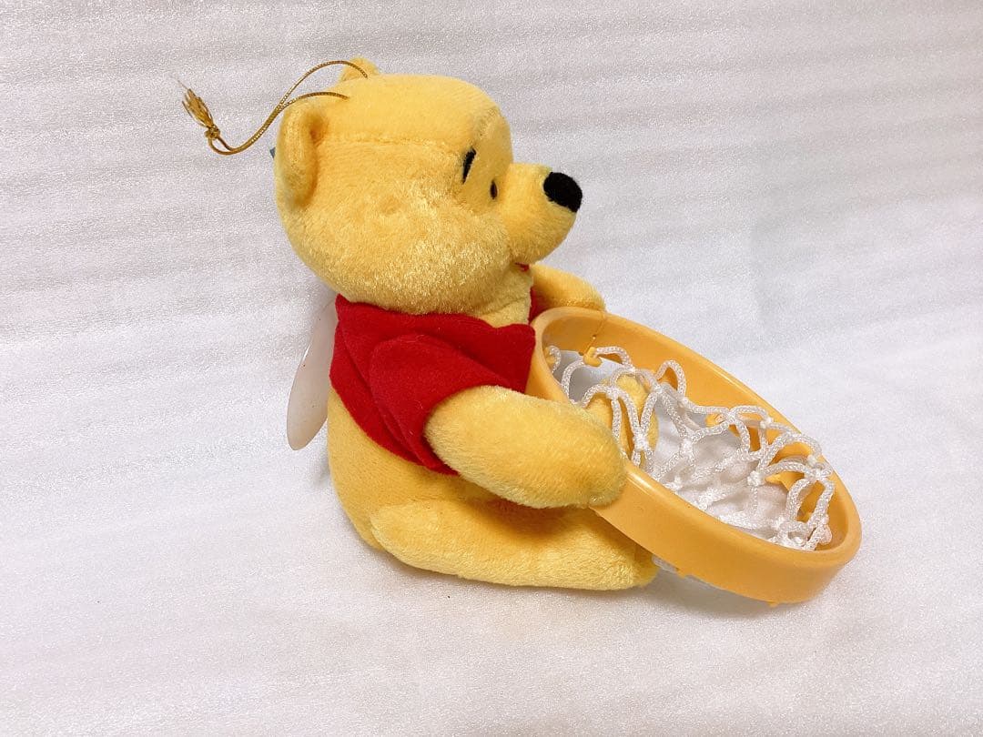 ❤︎Disney❤︎くまのプーさん&ピグレット ミニバスケットゴールぬいぐるみセット