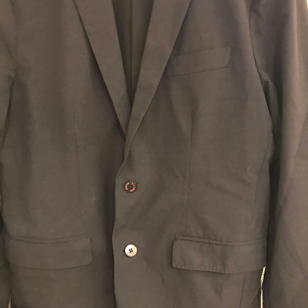 限定コラボ！ナノユニバース×ブリーフィングビジネスジャケットL/別注ブラック