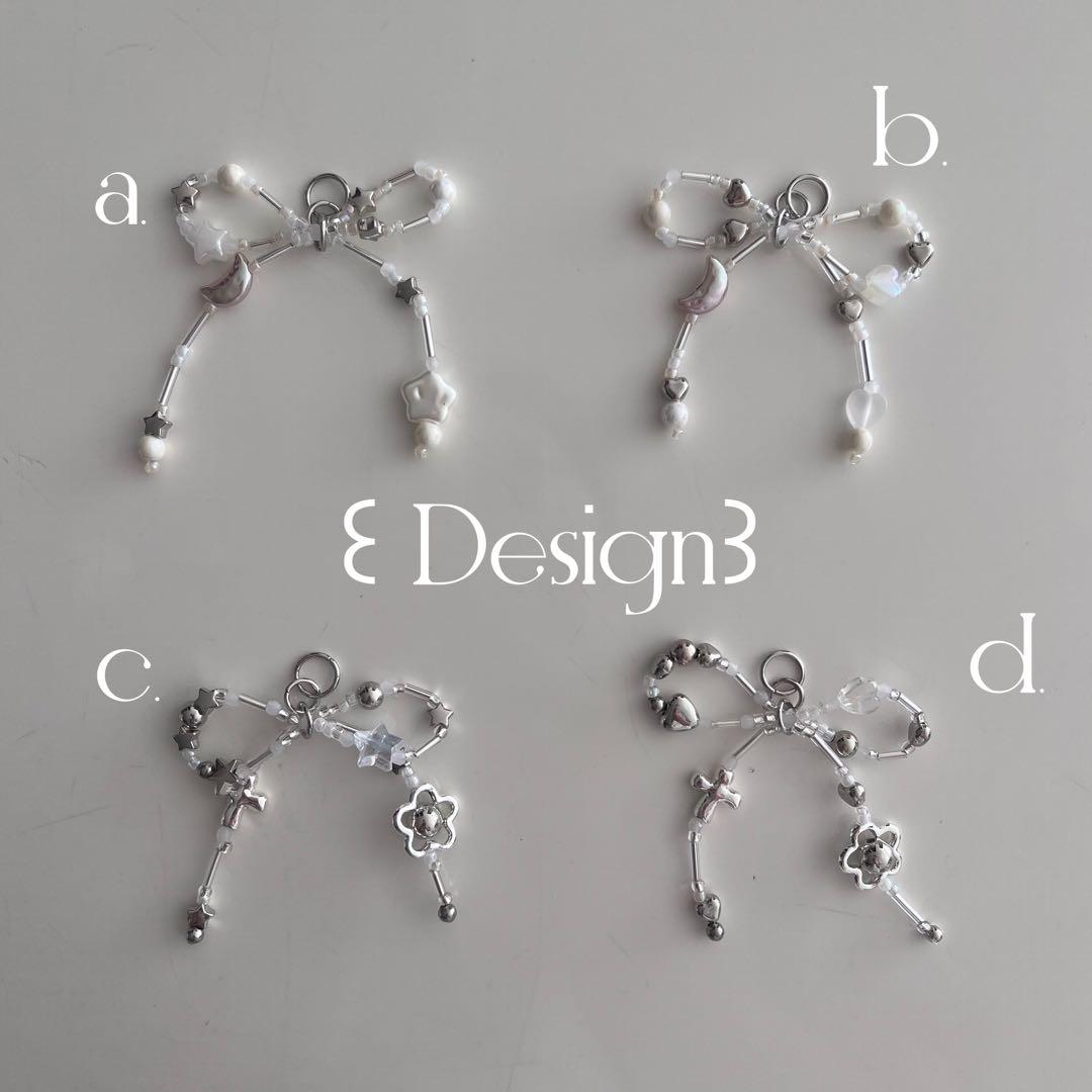 ビーズキーホルダー　オーダー　韓国　ビーズストラップ　イニシャル　NCT チソン