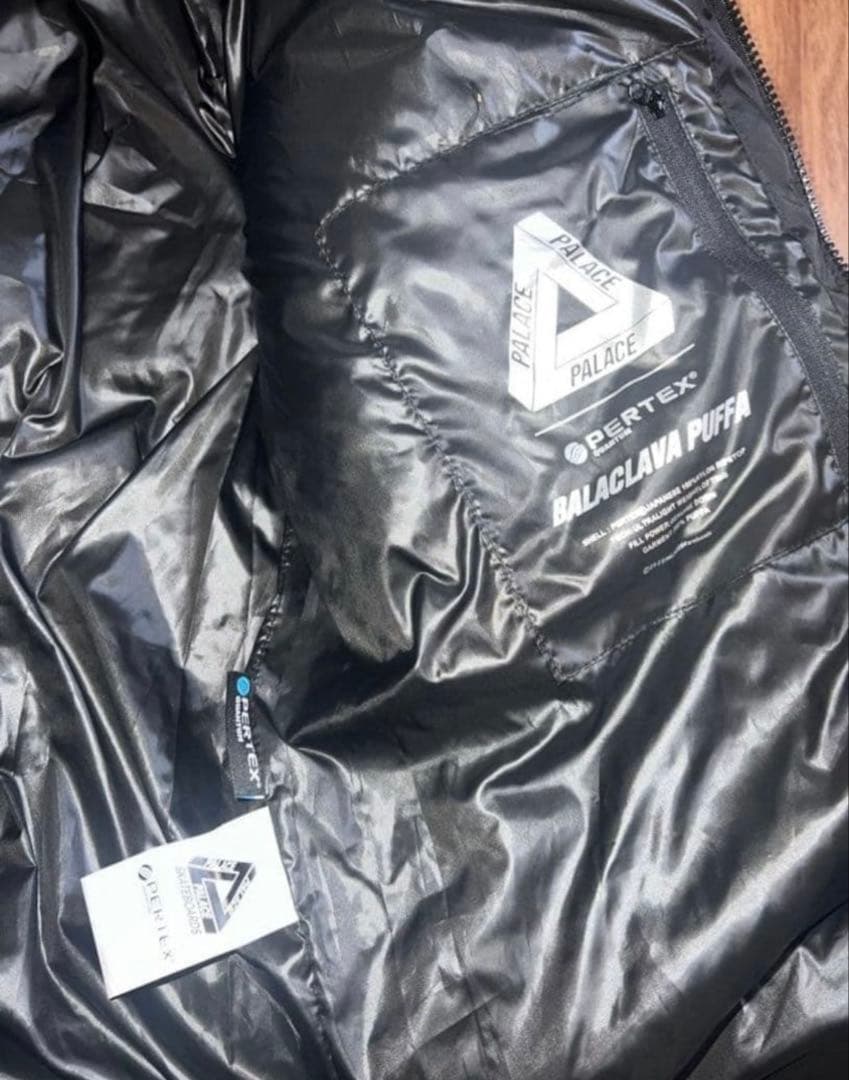 Palace ブラックダウンmサイズ 付属品完備 正規品