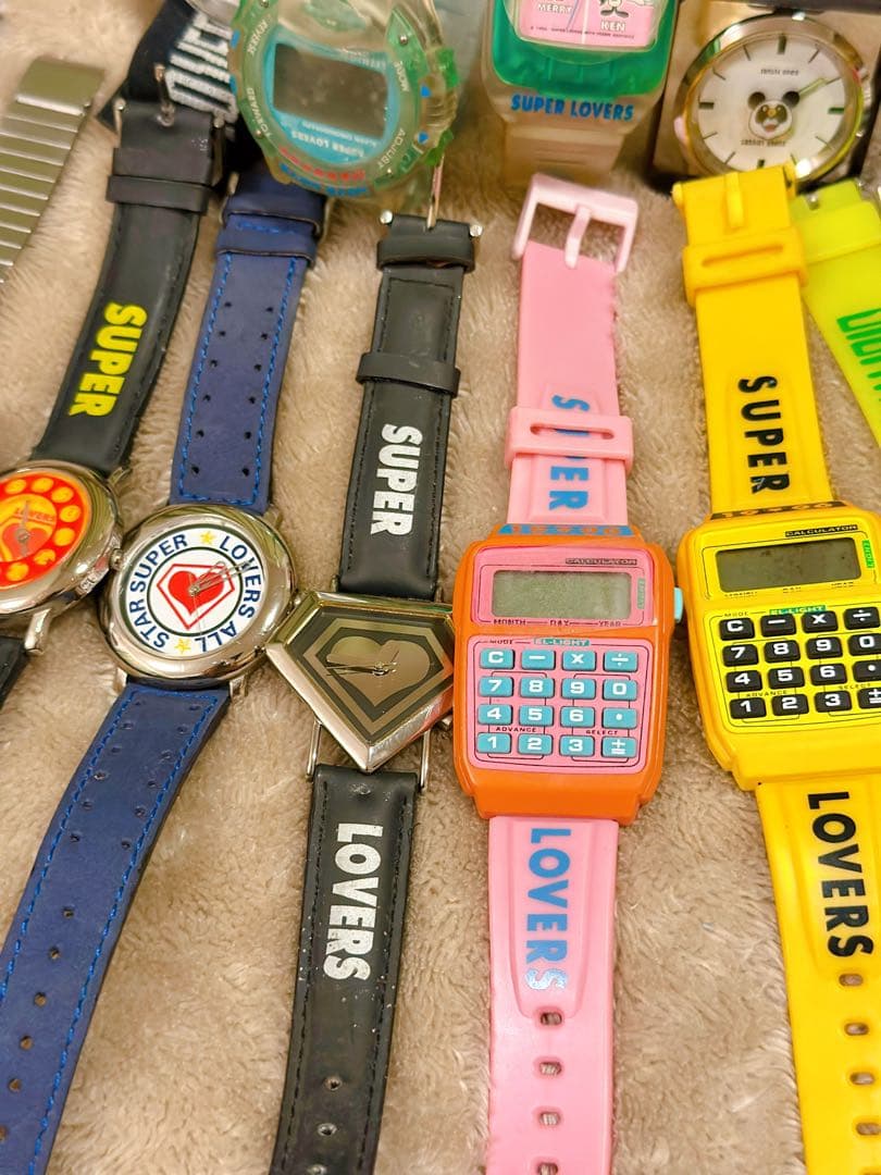 【SUPER LOVERS／LOVERS HOUSE／etc腕時計17本セット】