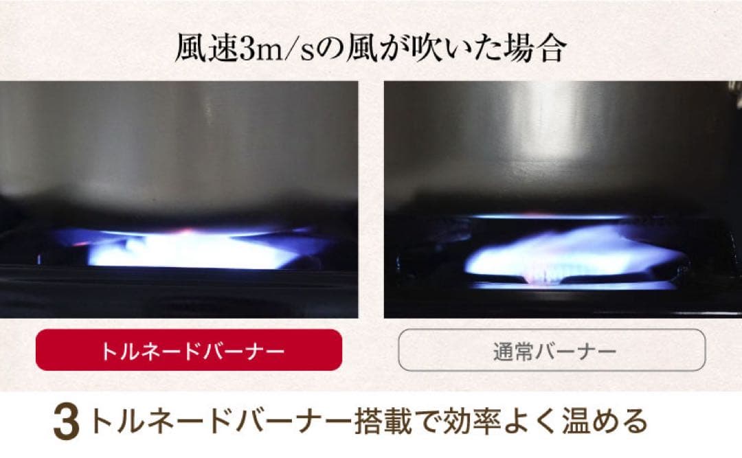 センゴクアラジン// ポータブルガスカセットコンロ レッド