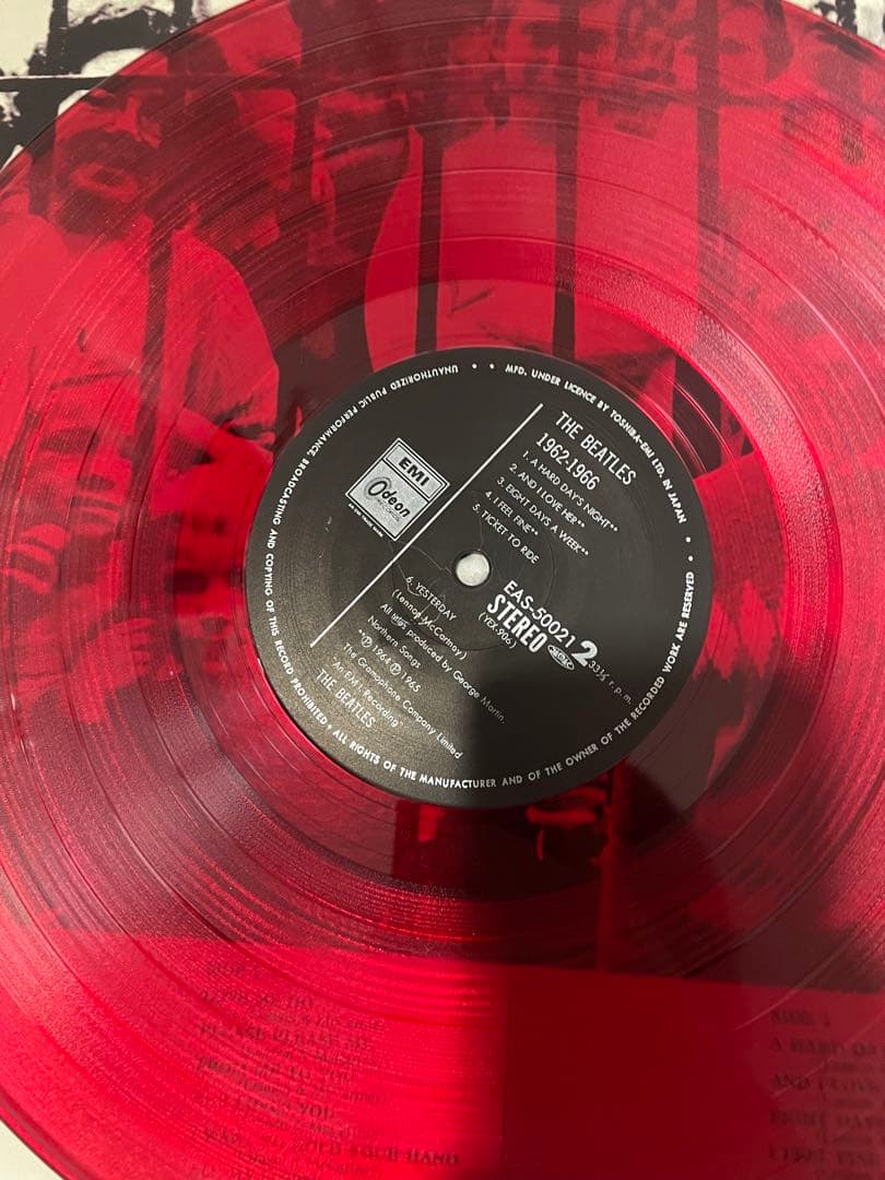 ザ・ビートルズ 1962年～1966年　LPレコード