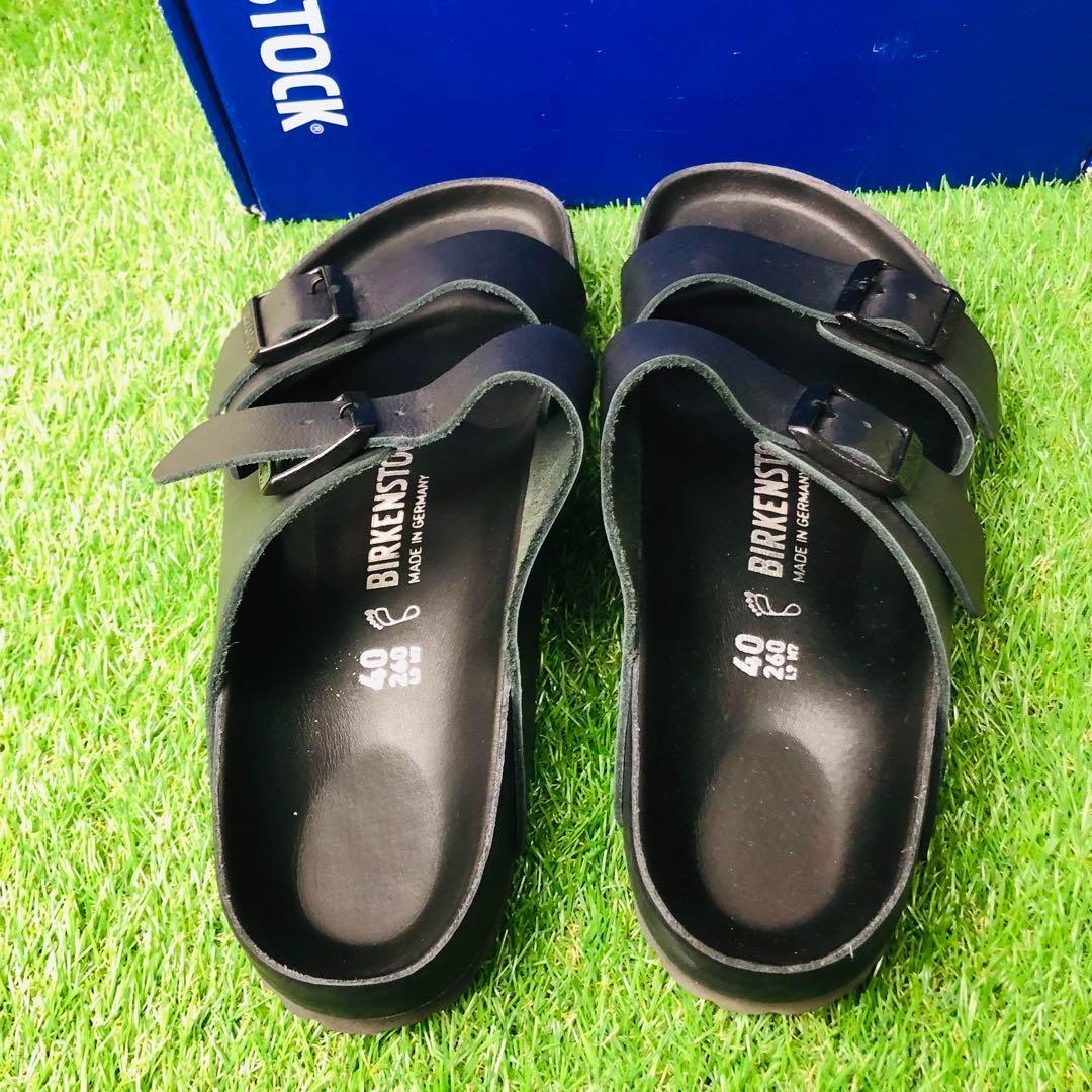 【着用1回】BIRKENSTOCK ARIZONA EXQUISITE 黒 26