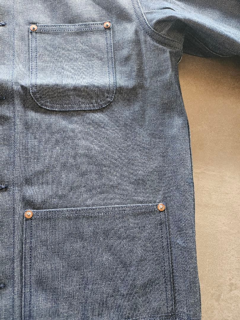 エディションカットオフデニムカバーオールデニムジャケットTOMORROWLAND