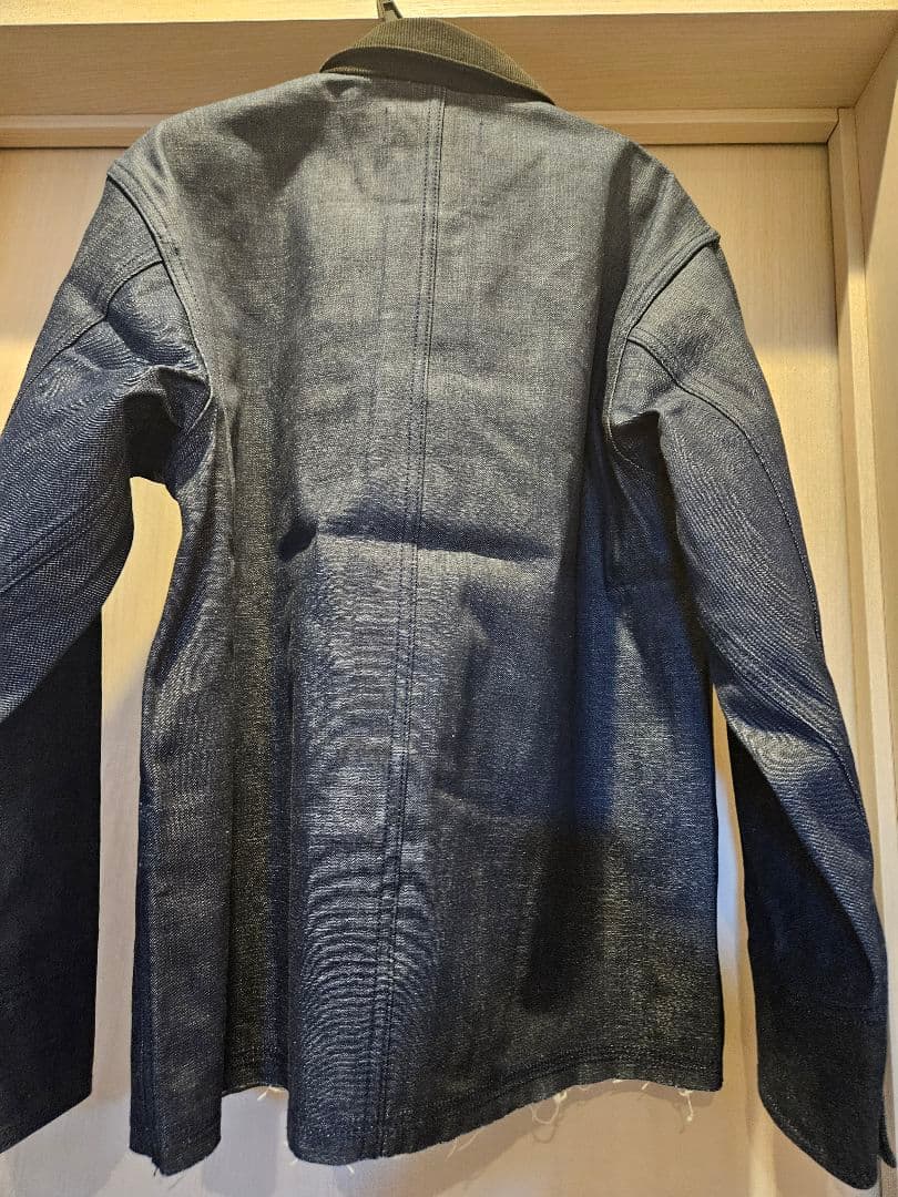 エディションカットオフデニムカバーオールデニムジャケットTOMORROWLAND