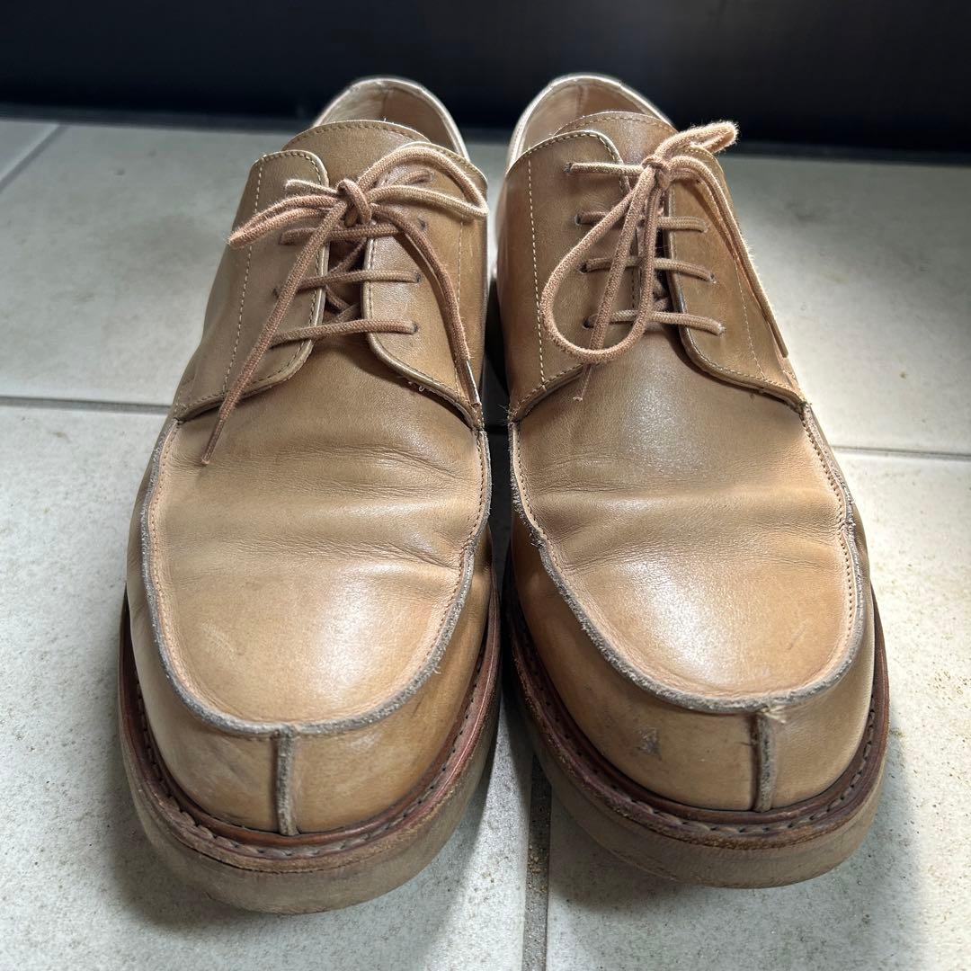 パラブーツ　Uチップ　ベージュ　8サイズ