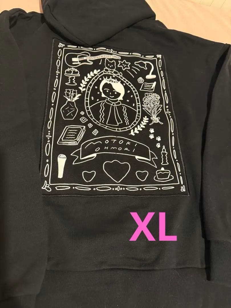 試着のみ 大森元貴バースデーグッズ フーディーXL パーカー