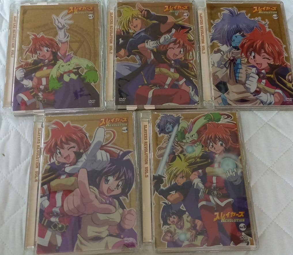 ★スレイヤーズ★REVOLUTION★DVD★5本セット
