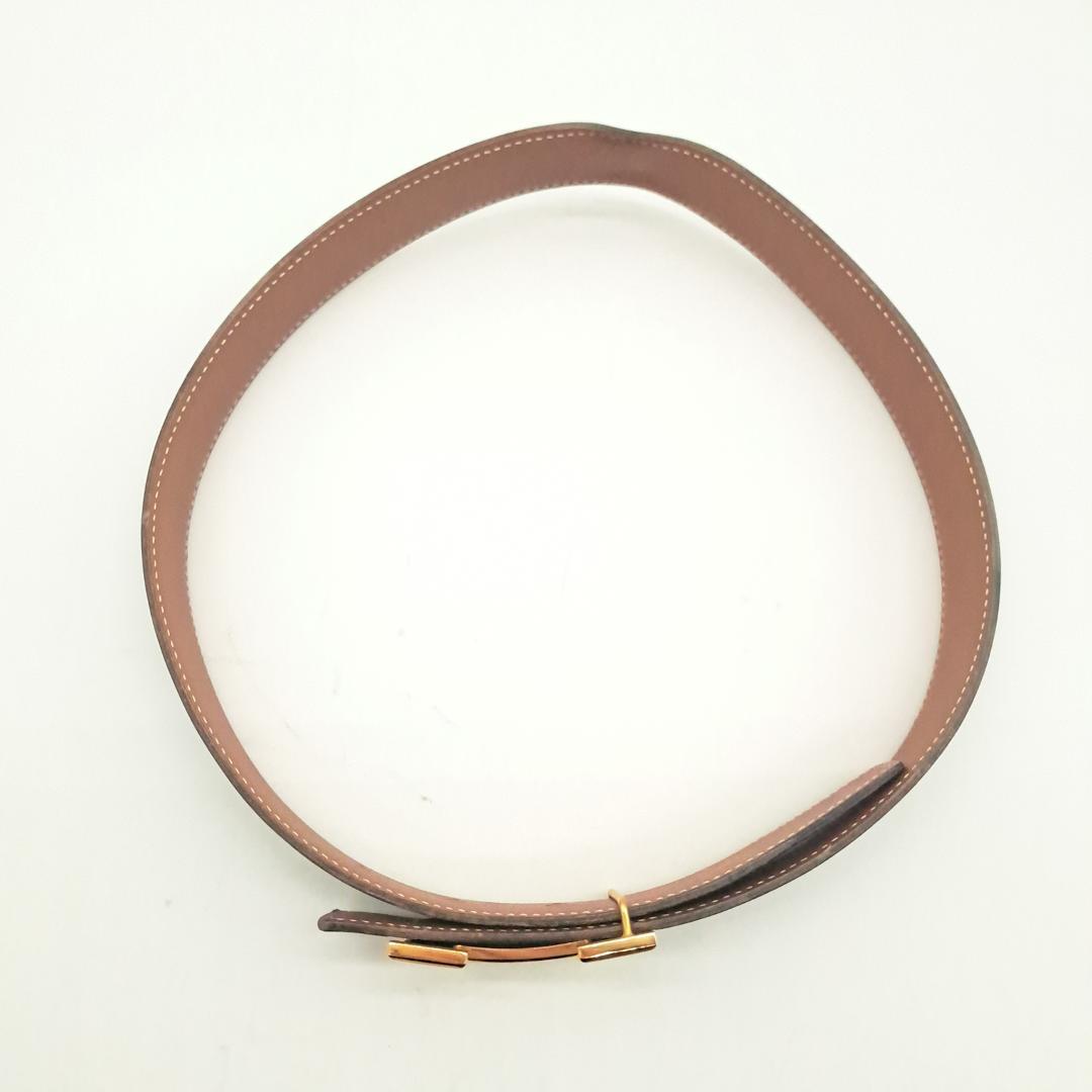 エルメス HERMES コンスタンス リバーシブル ベルト ゴールドバックル