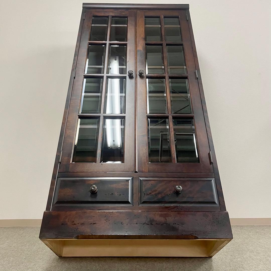 【クラレインテリア】\"北海道民芸家具\" 書棚