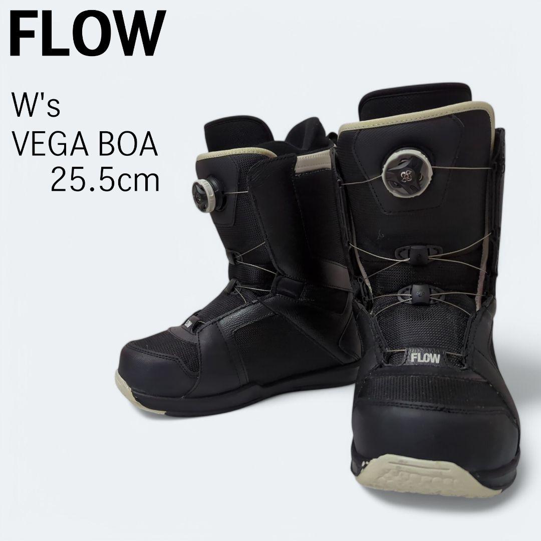 ☆良品☆ W's FLOW VEGA BOA スノーボードブーツ 25.5cm