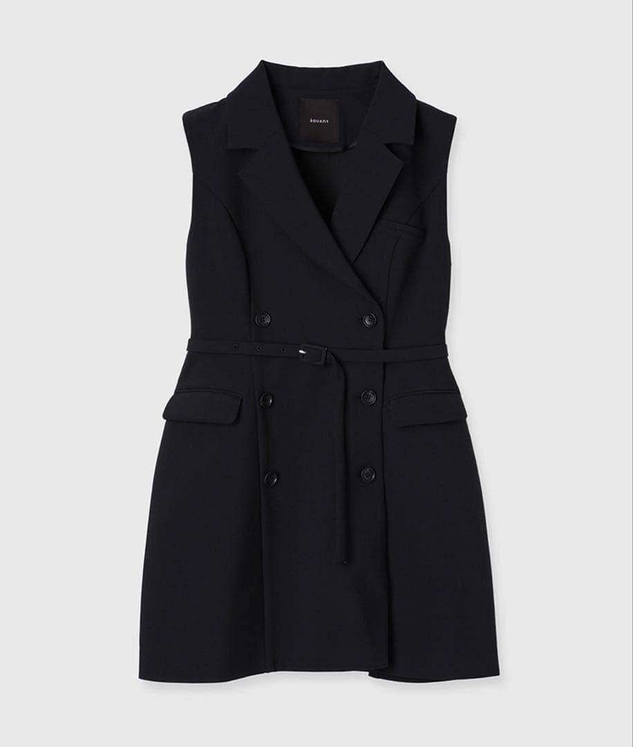 【値下げ】anuans テーラード ジレ ワンピース