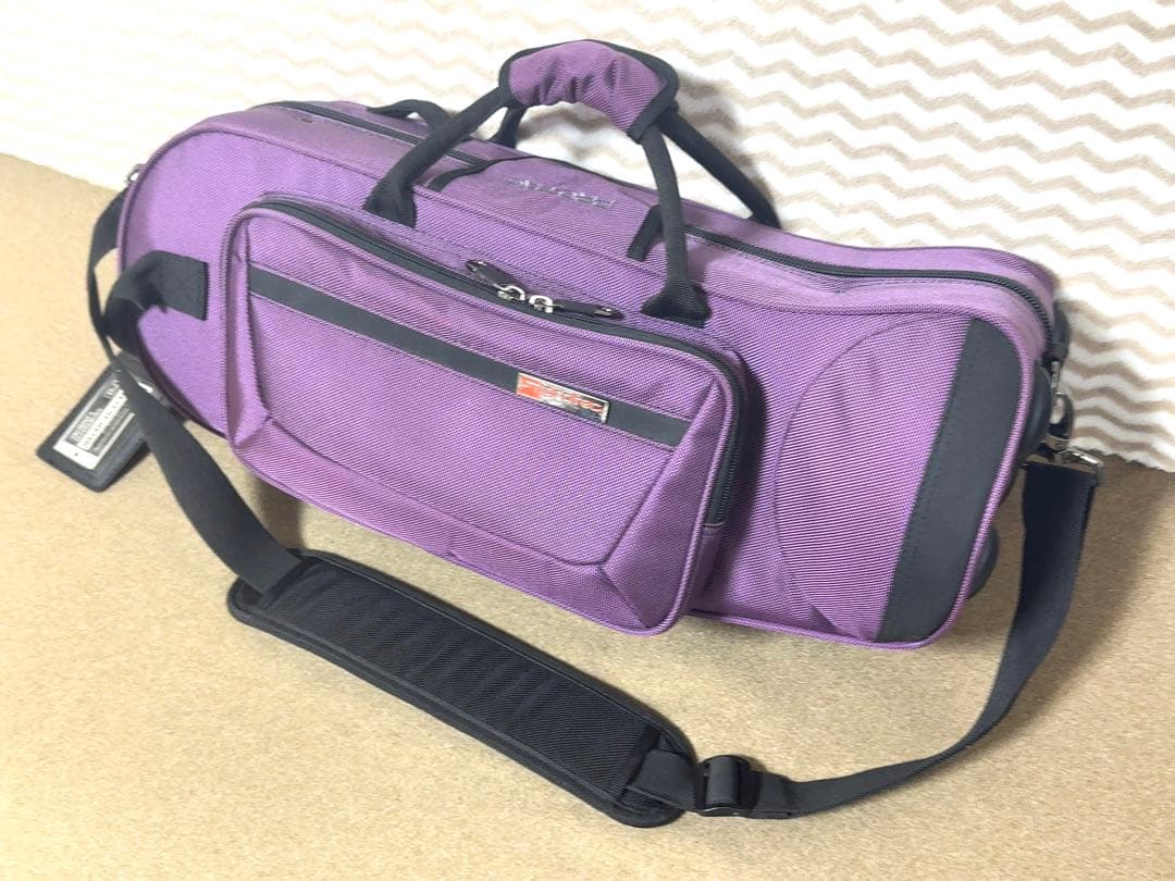 じ*ん様 PROTEC トランペット用シングルケース ストラップ付 中古 極美品