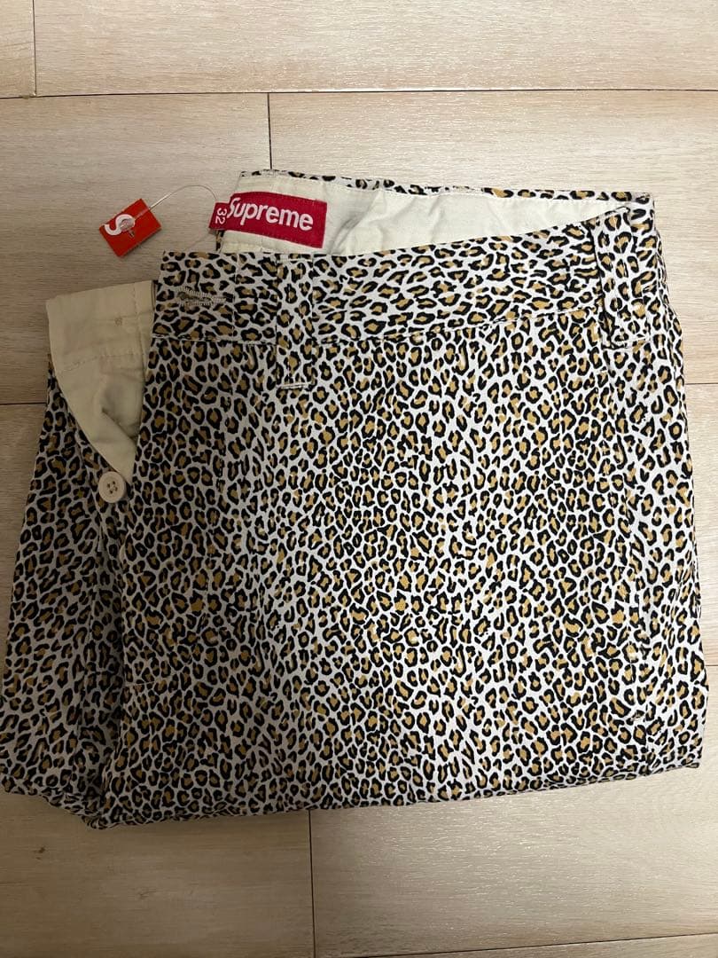Supreme Chino Pant Leopard 32 25fw チノパン