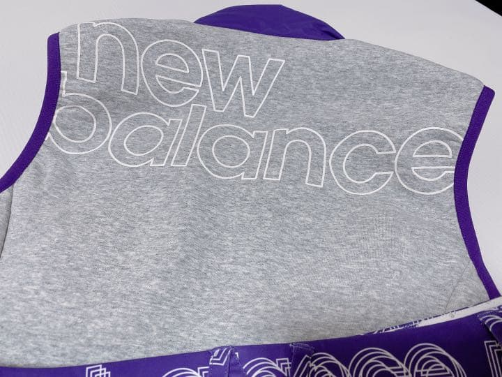 ニューバランスゴルフ　2点　セットアップ　ベスト　スカート パープル　紫