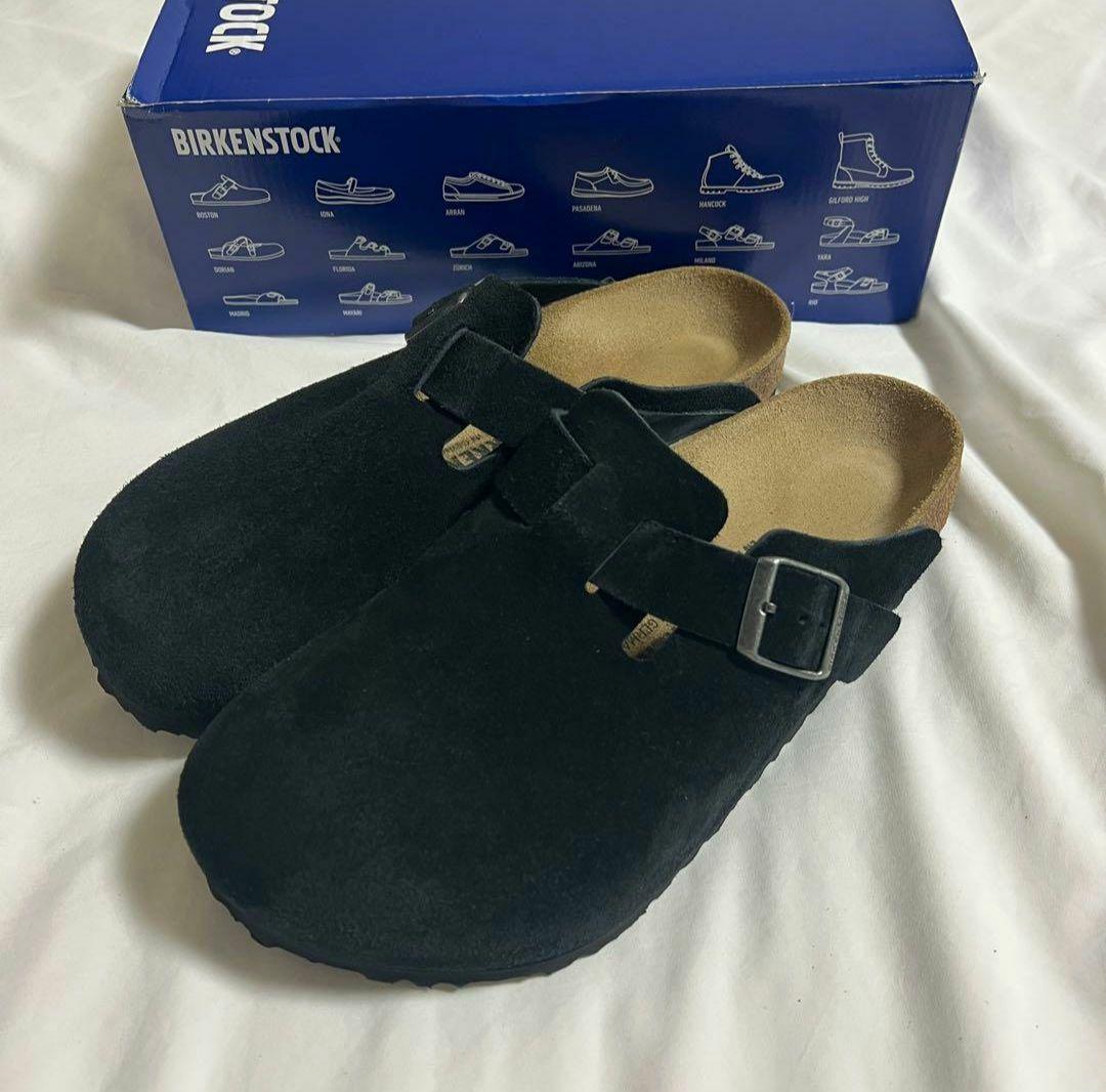 靴 BIRKENSTOCK Boston 41 Black