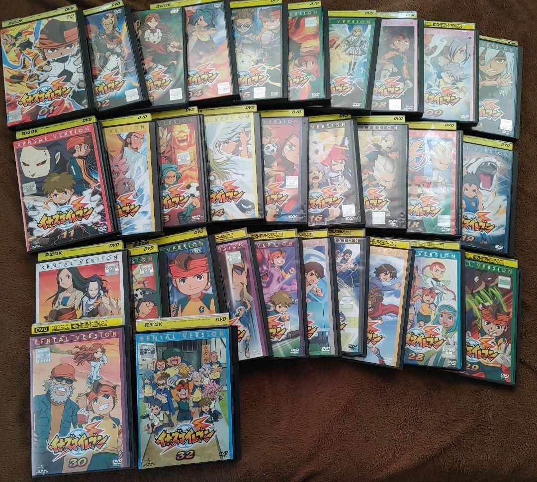 即購入可 イナズマイレブン DVD　まとめ売り