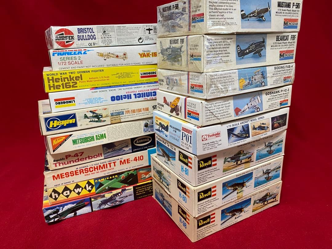 ホーク1/72 スーパーマリン スイフト他、1/72キット全18個