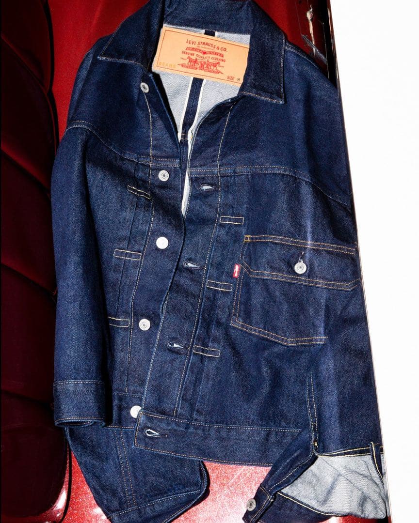 beams✖️リーバイス　スーパーワイドセットアップ