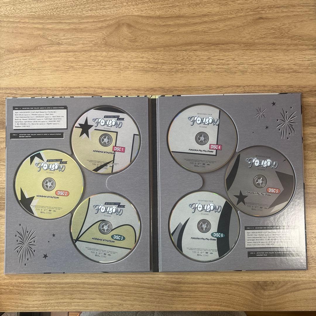 【DVD 6枚組】トレカ13人分付き/ SEVENTEEN