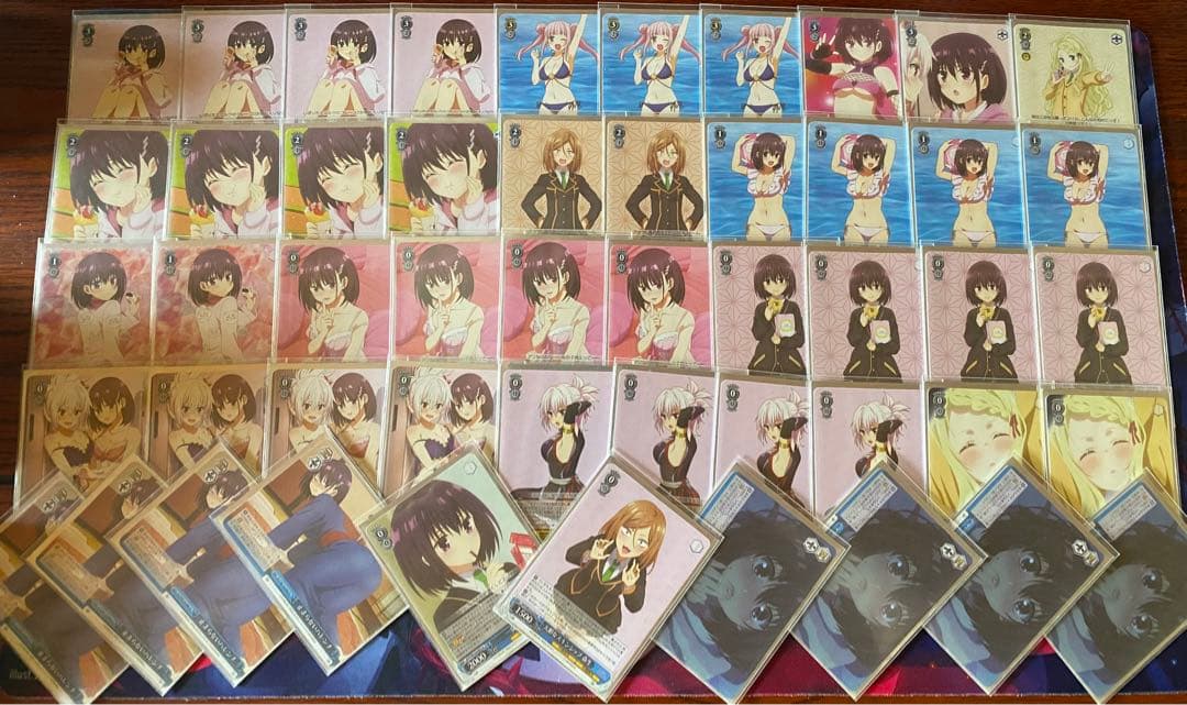 ヴァイスシュヴァルツ　あやトラ　8門　デッキ　2重スリーブ付き