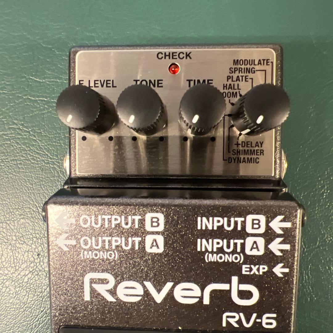 BOSS RV-6 Reverb 美品、元箱・保証書付き