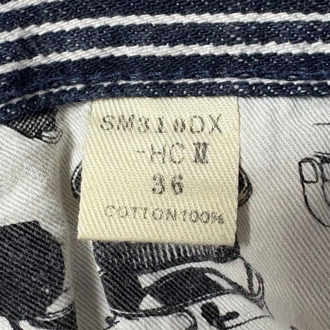 サムライジーンズ ヒッコリーペインターパンツ 17ozヘビーオンス 36 日本製