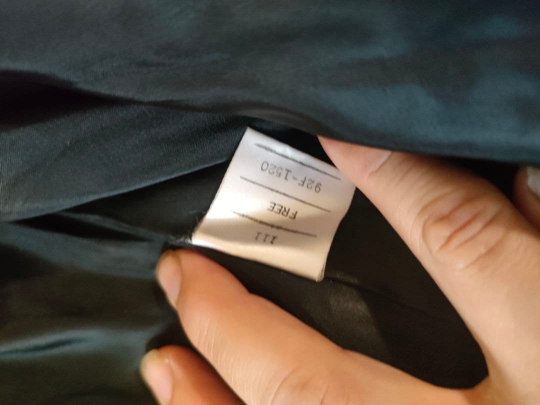 6 Altima 毛皮　シェアードミンク　ロングコート　黒