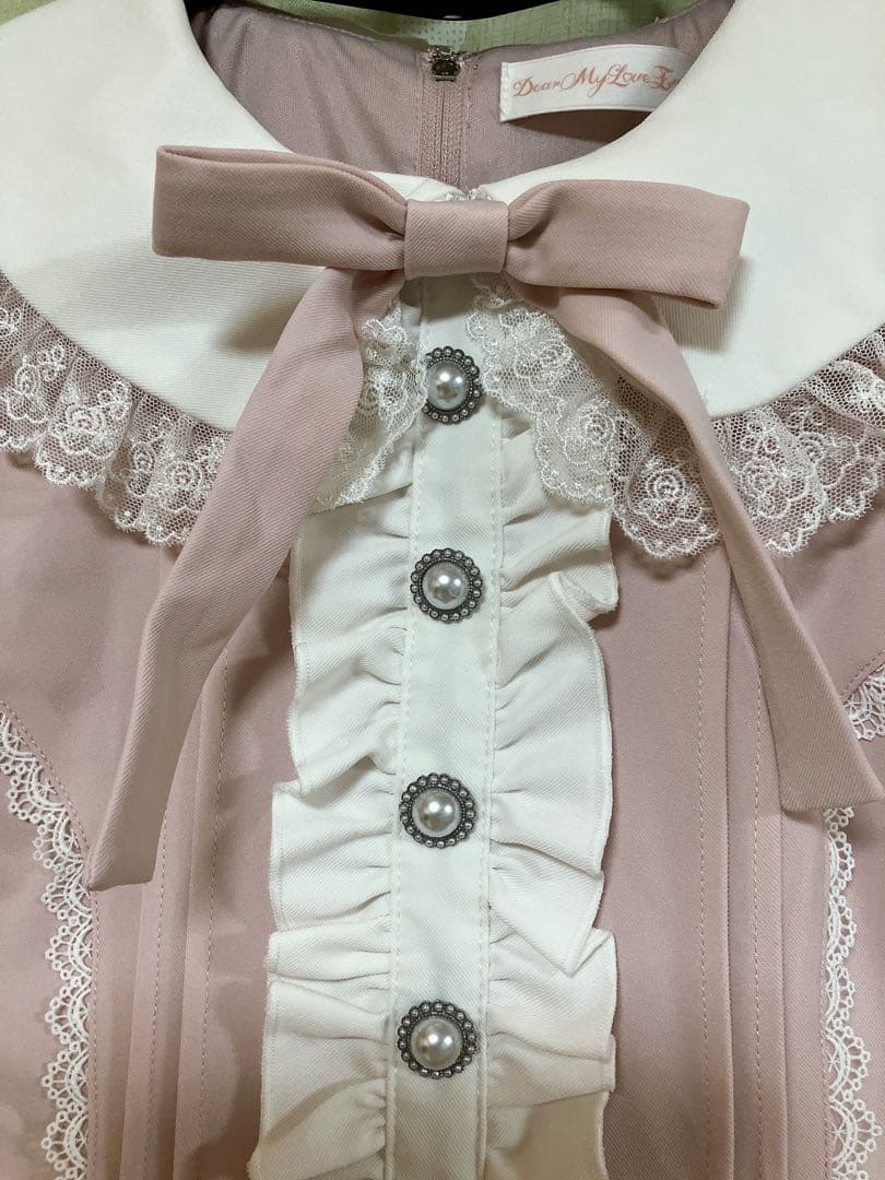 【ほぼ未使用】姫系 DearMyLoveEmily ティアードOP L