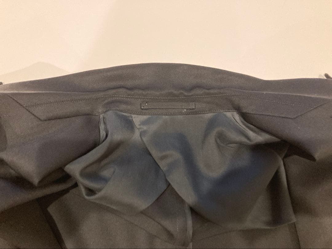 中古　CABaN ウールギャバジン ダブルブレストジャケット・テーパードパンツ