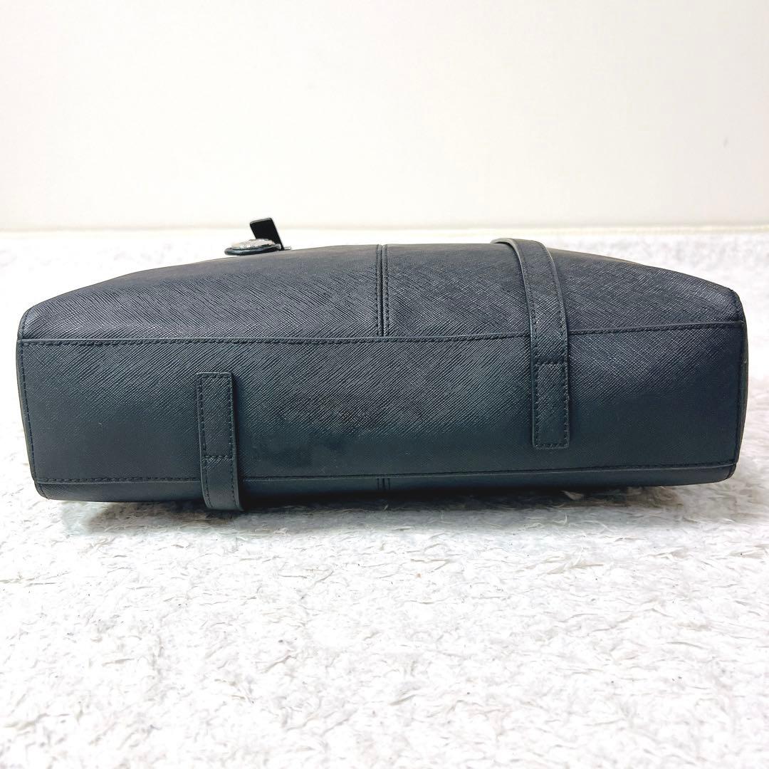 未使用級✨ アルマーニジーンズ トートバッグ ビジネスバッグ PUレザー