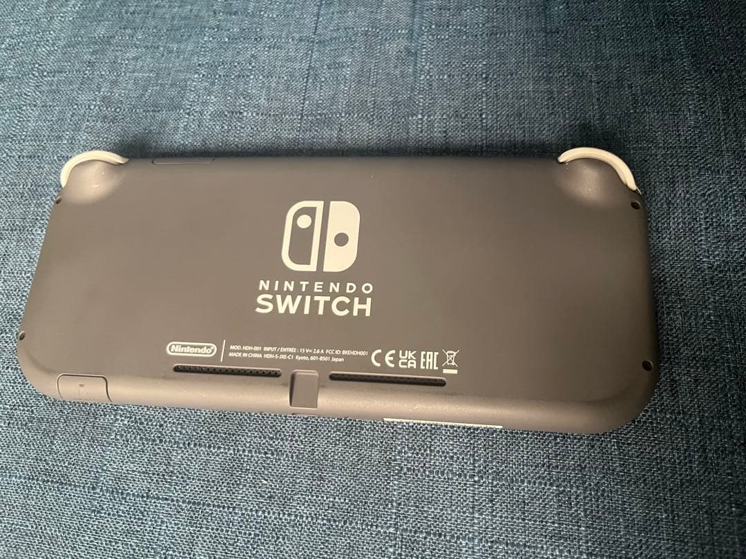 Switchライト　グレー　microSD 充電器付き　初期化済み