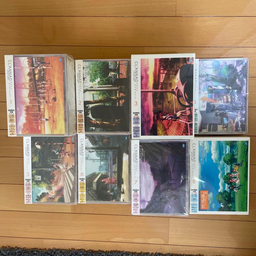 【未開封品】CLANNAD DVD <初回限定版> 1期2期劇場版 全巻セット