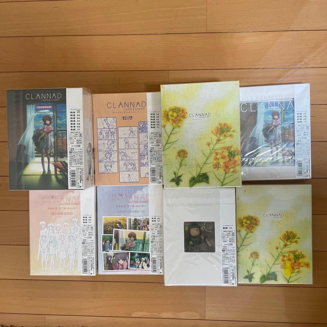 【未開封品】CLANNAD DVD <初回限定版> 1期2期劇場版 全巻セット