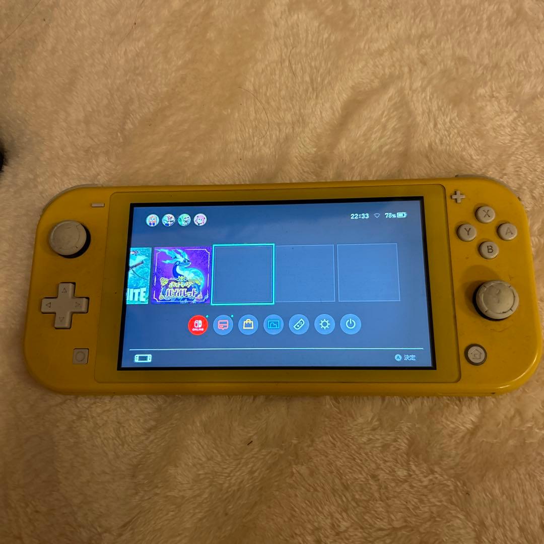 合馬※ジャンク※Nintendo Switch Lite イエロー