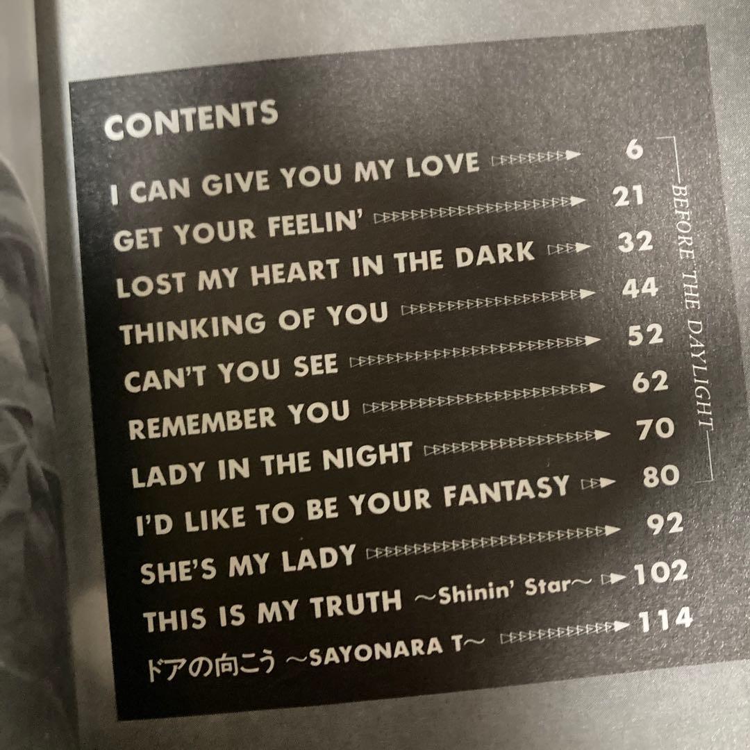 スコア　角松敏生/ビフォーザデイライト　楽譜　匿名配送