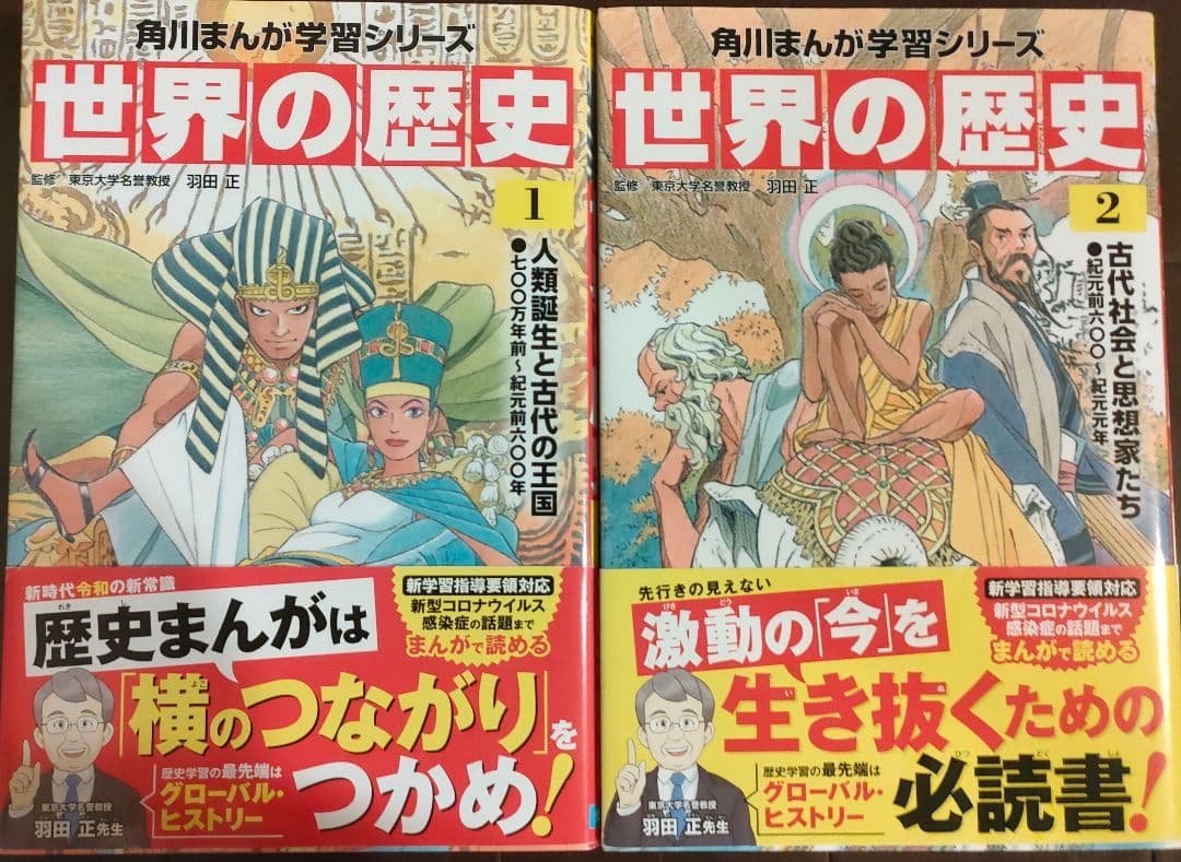 【角川】世界の歴史 全20巻セット(2024年購入)