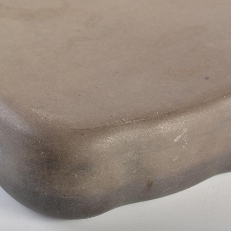 中国　書道具　果実刻　端渓硯　M　R7297