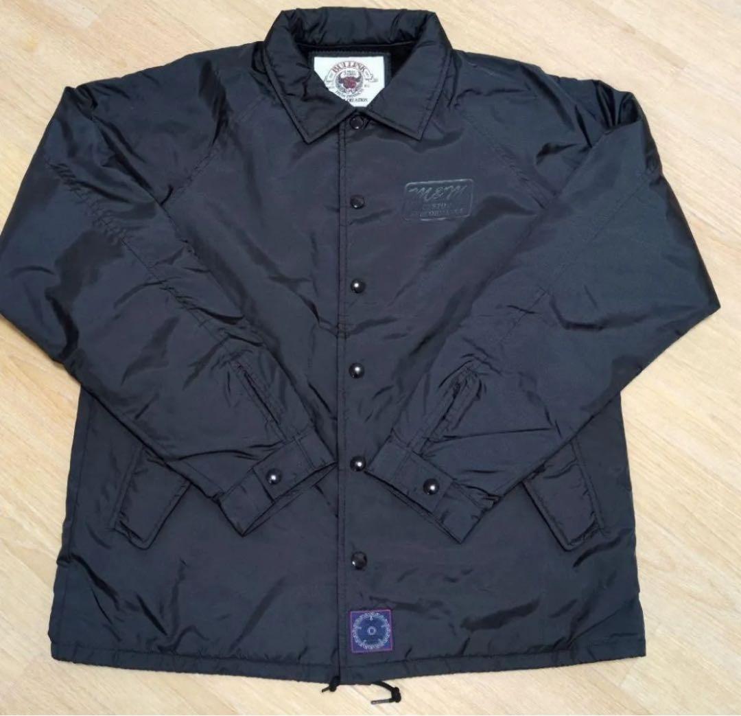 キムタク　エムアンドエム　コーチジャケット ブラック　ボディタグはネイバーフッド