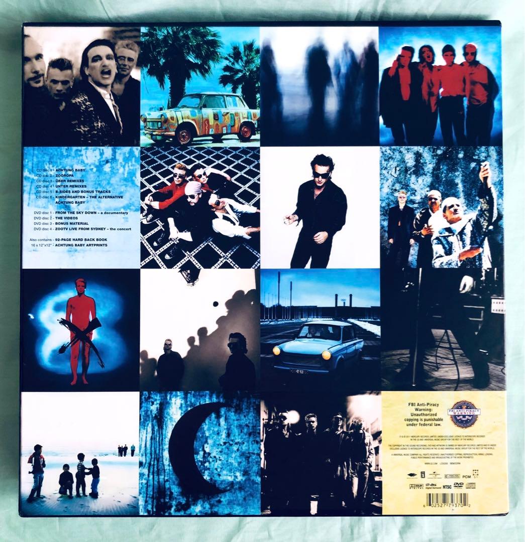 【希少ボックス6CD/4DVD】U2 アクトン・ベイビー　輸入盤国内販売仕様