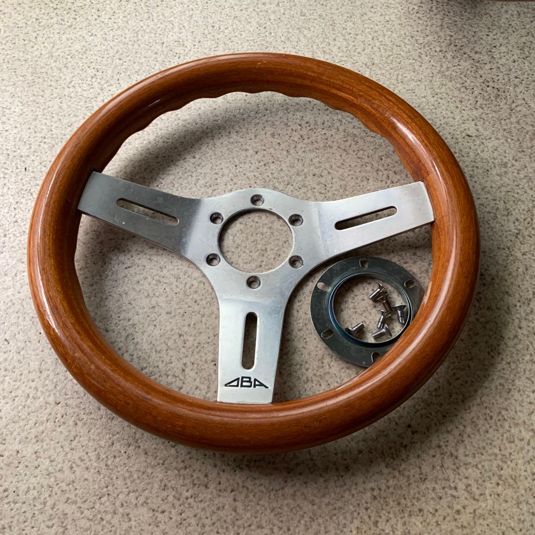 OBAウッド ステアリング ハンドル本体
