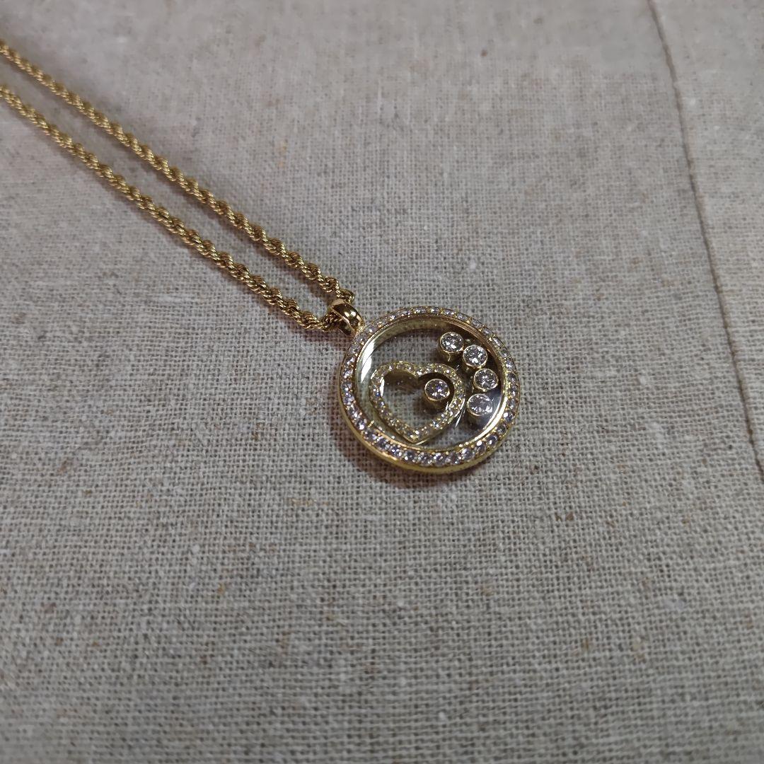 ショパール社デザインダイヤモンドネックレス