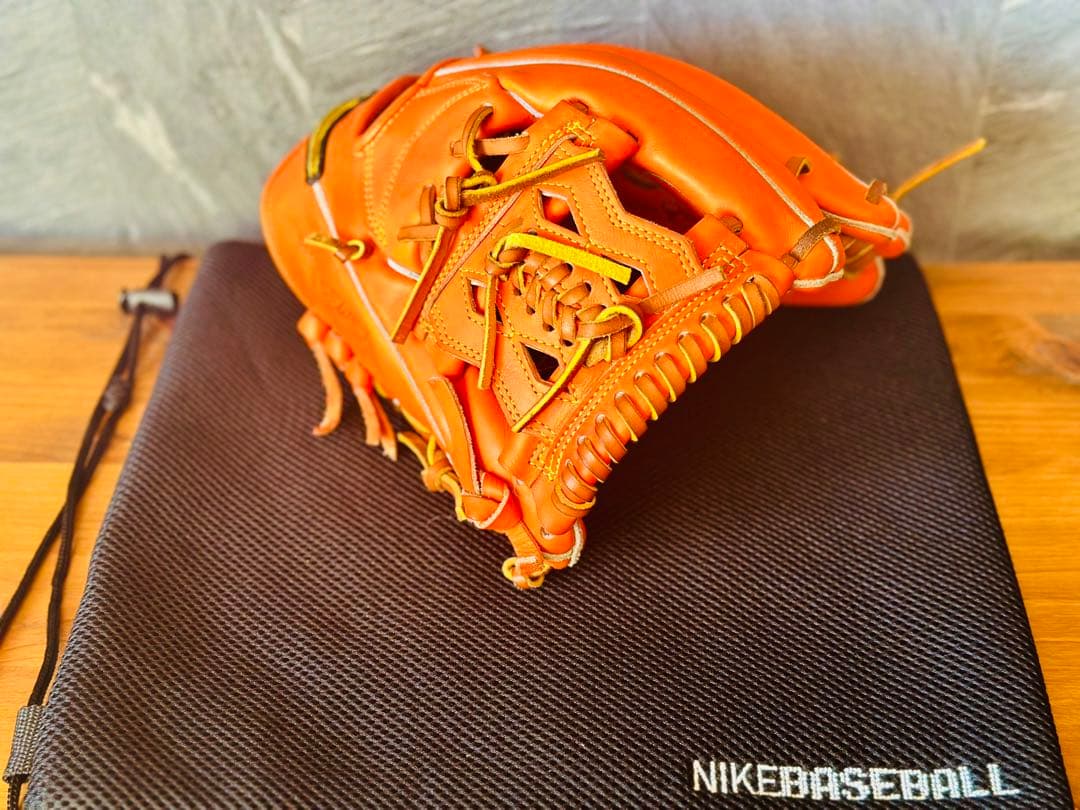 極美品 NIKE ナイキ 硬式 最上級モデル 内野用グラブ 廃盤超希少品 極上品