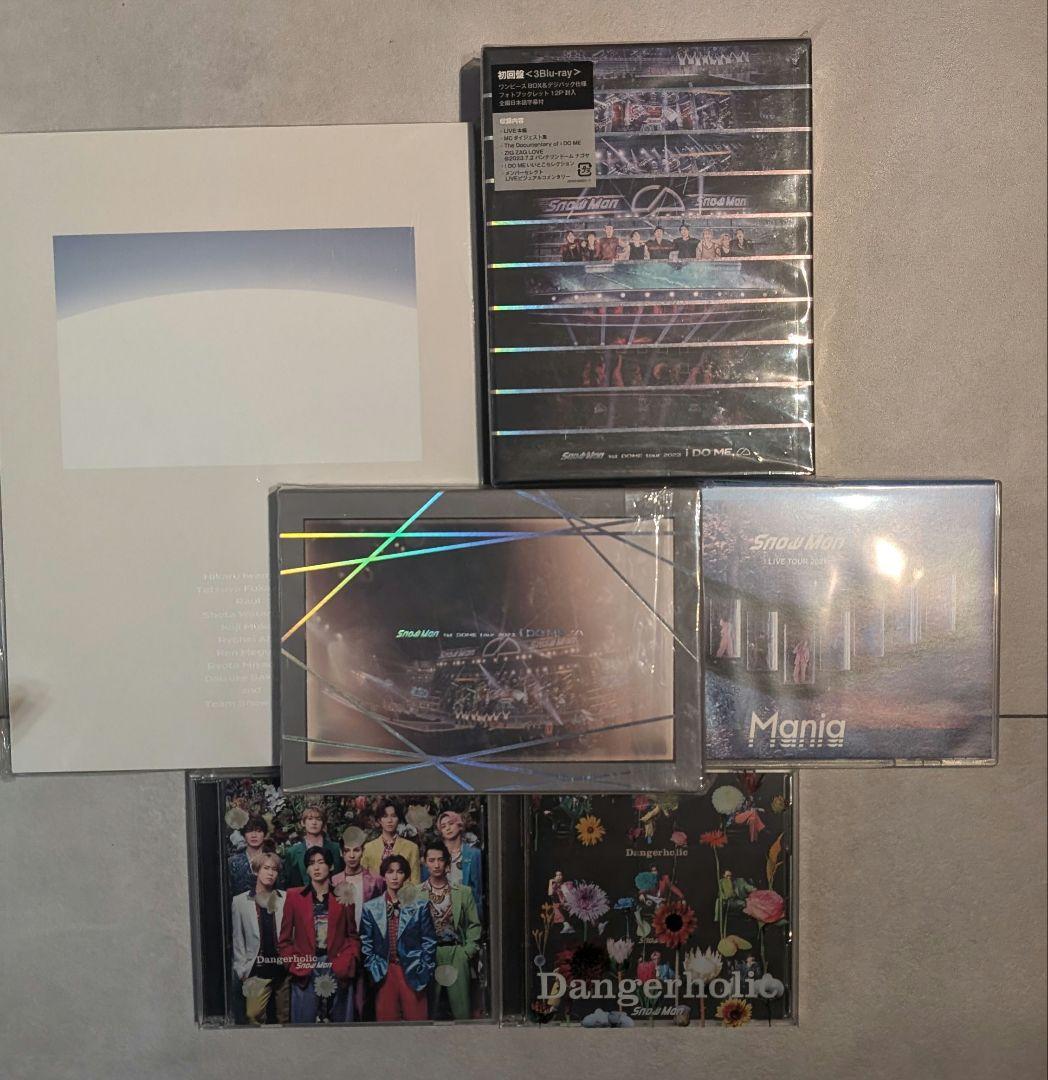 man DVD（Blu-ray）CD パンフ まとめ