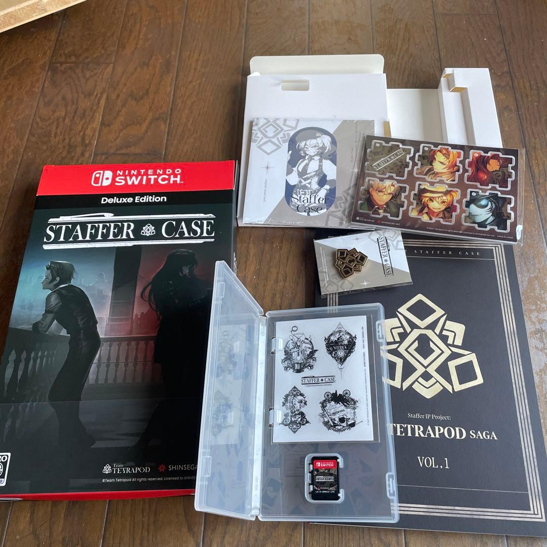 Nintendo Switch STAFFER CASE Deluxe Edition