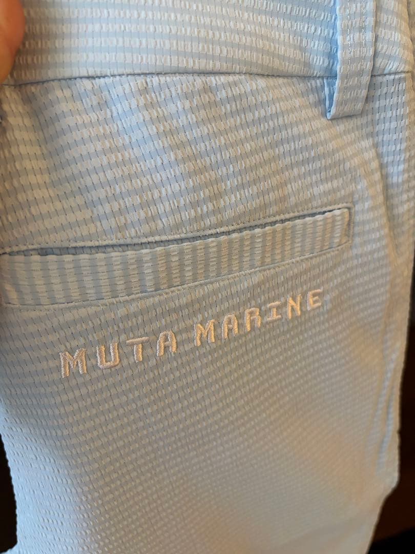 MUTA MARINE 水色 DotAir パンツ